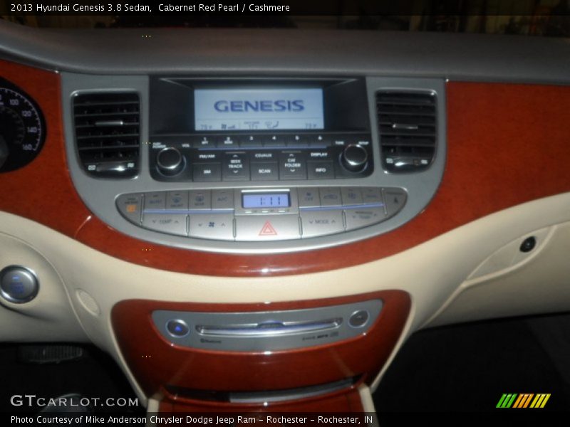 Cabernet Red Pearl / Cashmere 2013 Hyundai Genesis 3.8 Sedan