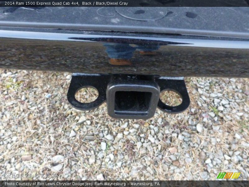 Black / Black/Diesel Gray 2014 Ram 1500 Express Quad Cab 4x4