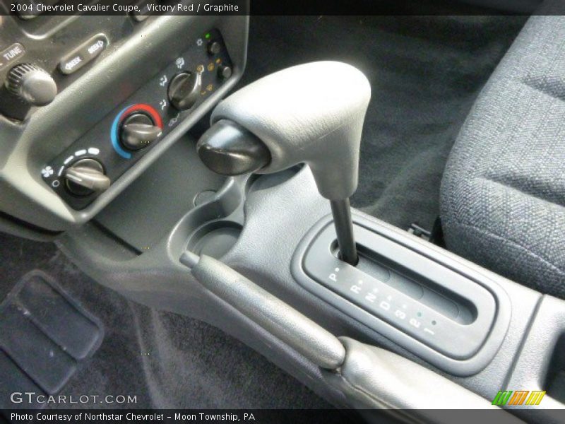Victory Red / Graphite 2004 Chevrolet Cavalier Coupe