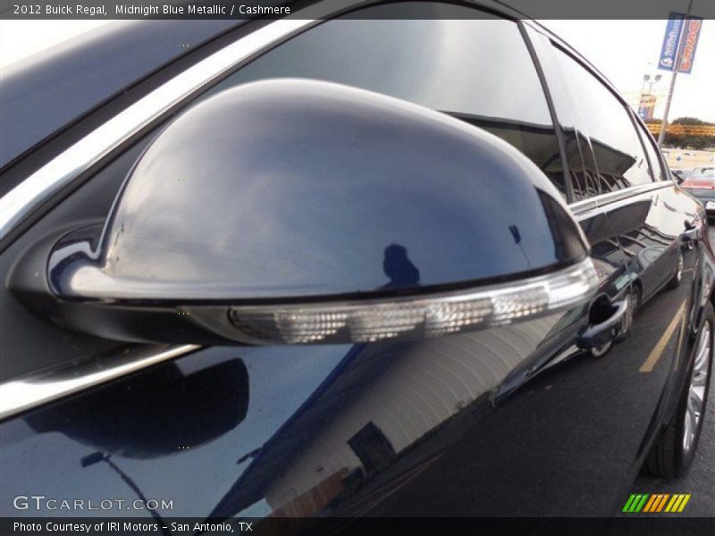 Midnight Blue Metallic / Cashmere 2012 Buick Regal