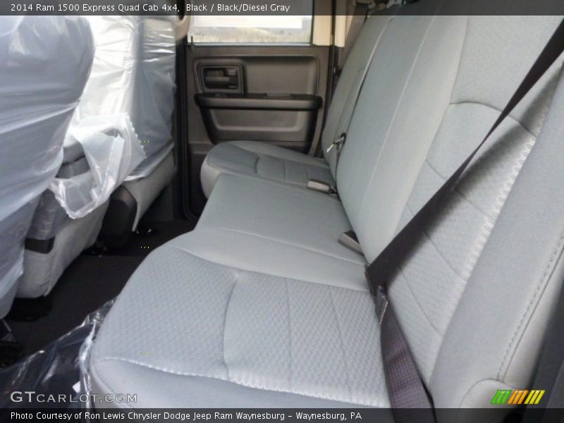 Black / Black/Diesel Gray 2014 Ram 1500 Express Quad Cab 4x4