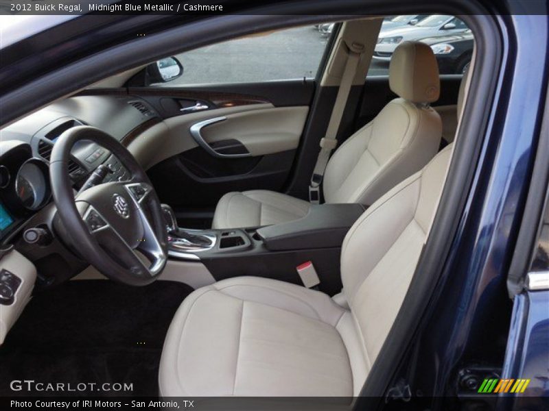 Midnight Blue Metallic / Cashmere 2012 Buick Regal
