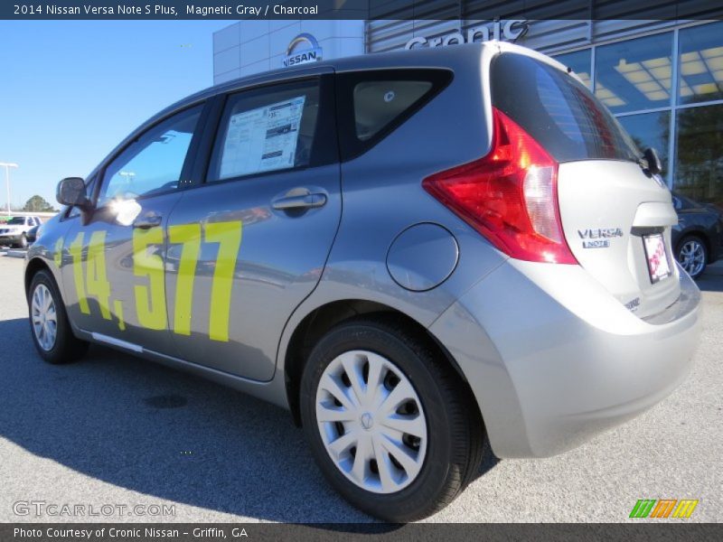 Magnetic Gray / Charcoal 2014 Nissan Versa Note S Plus