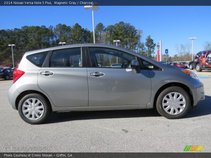 Magnetic Gray / Charcoal 2014 Nissan Versa Note S Plus