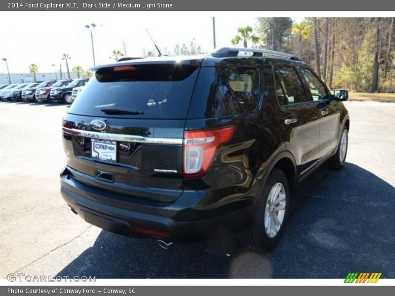 Dark Side / Medium Light Stone 2014 Ford Explorer XLT