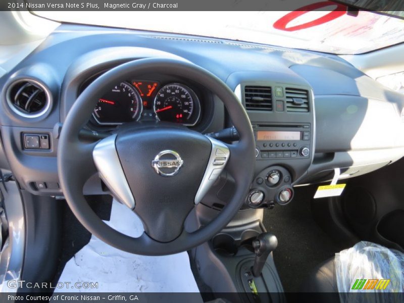 Magnetic Gray / Charcoal 2014 Nissan Versa Note S Plus