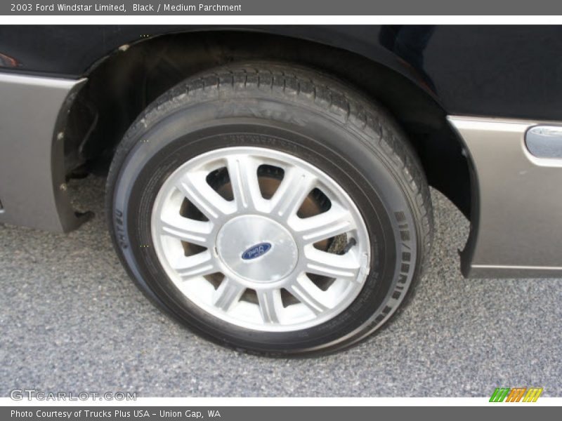 Black / Medium Parchment 2003 Ford Windstar Limited