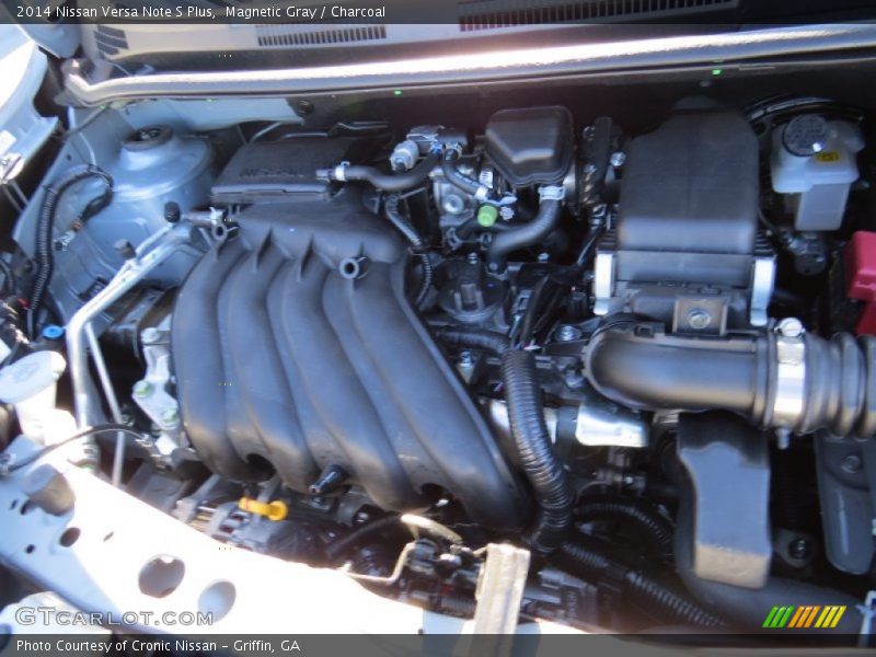 Magnetic Gray / Charcoal 2014 Nissan Versa Note S Plus