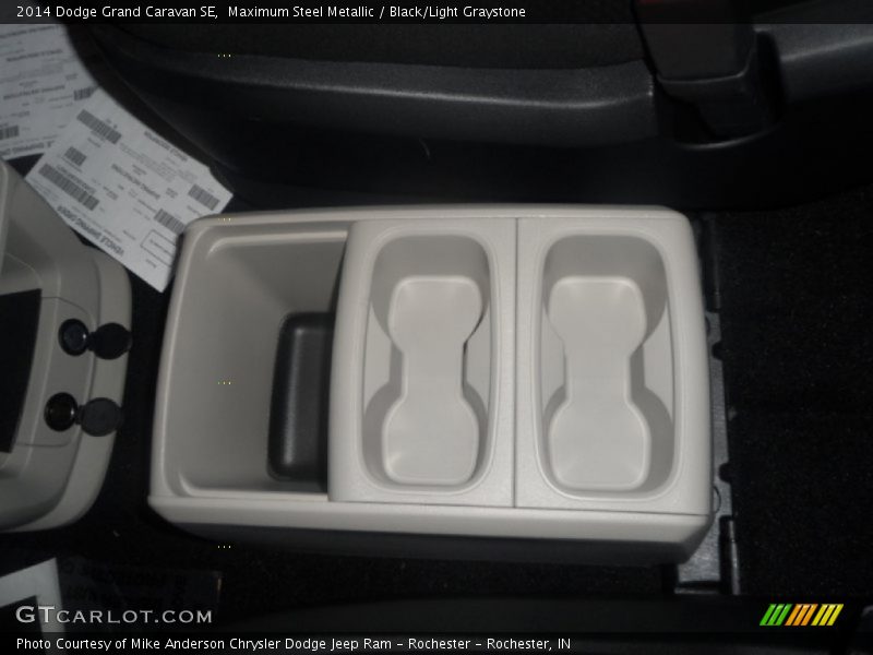 Maximum Steel Metallic / Black/Light Graystone 2014 Dodge Grand Caravan SE