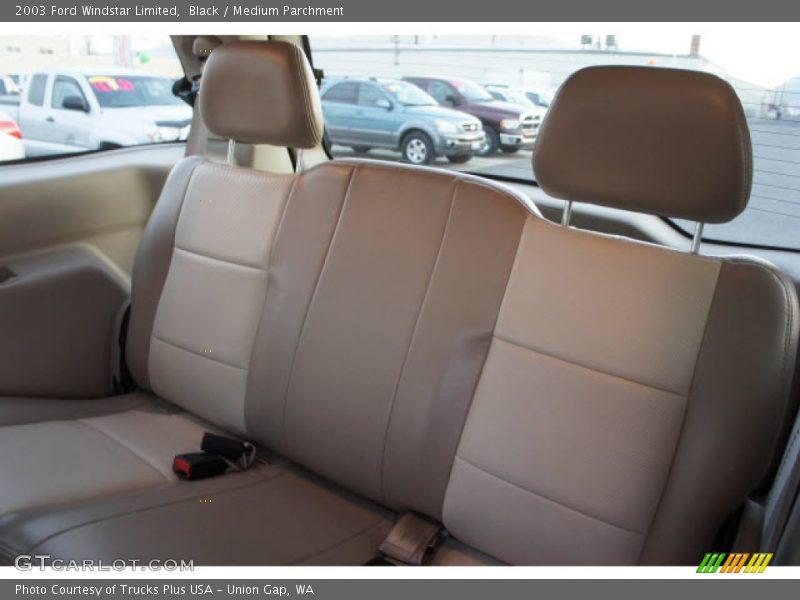 Black / Medium Parchment 2003 Ford Windstar Limited