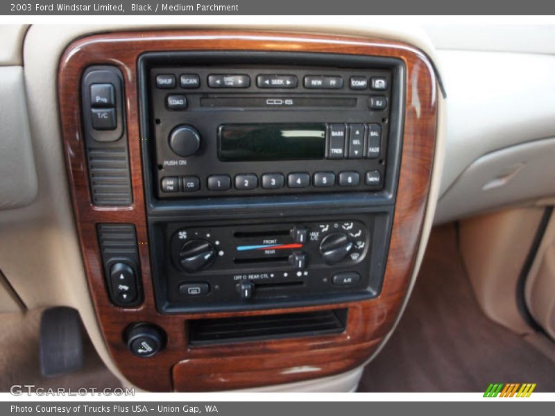 Black / Medium Parchment 2003 Ford Windstar Limited