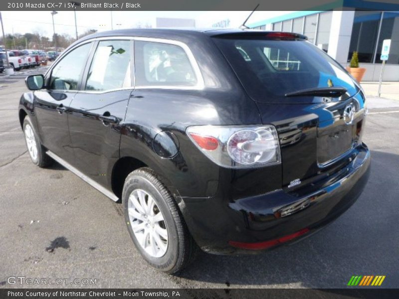 Brilliant Black / Black 2010 Mazda CX-7 i SV