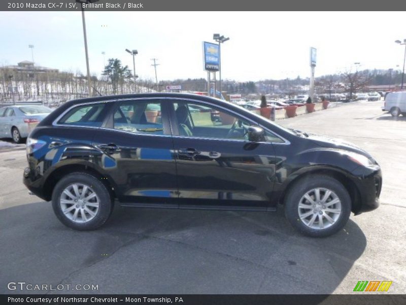 Brilliant Black / Black 2010 Mazda CX-7 i SV