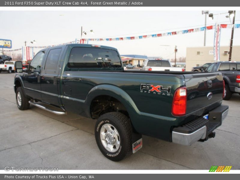  2011 F350 Super Duty XLT Crew Cab 4x4 Forest Green Metallic