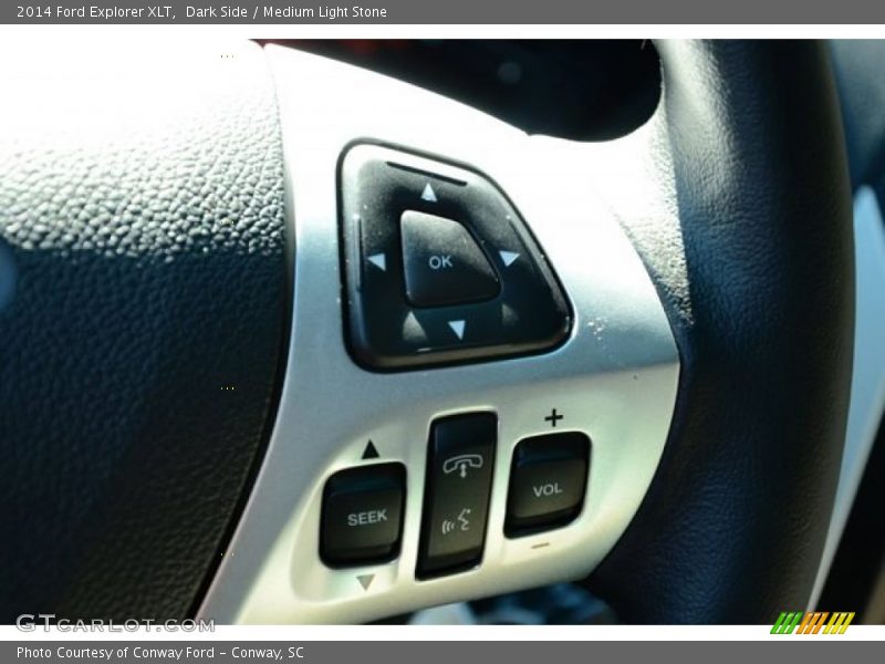 Dark Side / Medium Light Stone 2014 Ford Explorer XLT