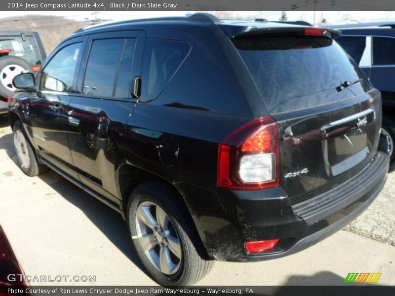 Black / Dark Slate Gray 2014 Jeep Compass Latitude 4x4