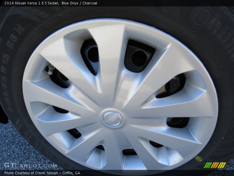 Blue Onyx / Charcoal 2014 Nissan Versa 1.6 S Sedan