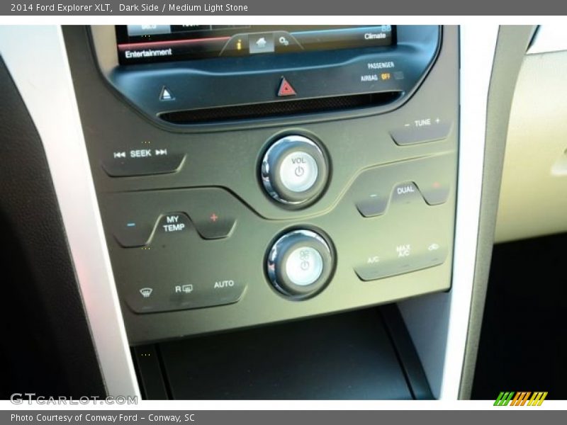 Dark Side / Medium Light Stone 2014 Ford Explorer XLT