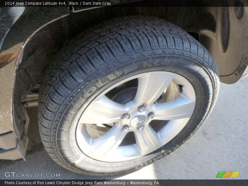 Black / Dark Slate Gray 2014 Jeep Compass Latitude 4x4