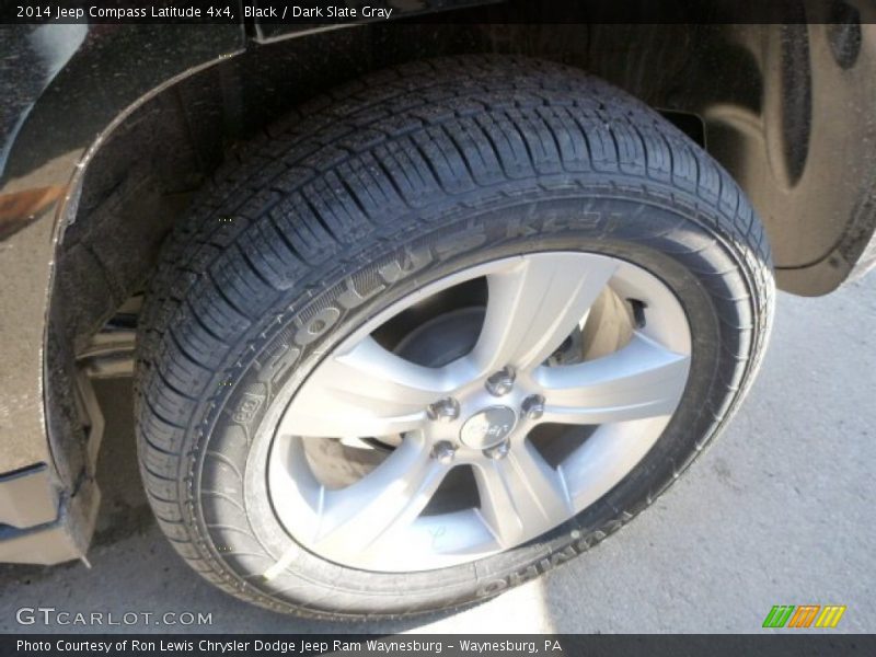 Black / Dark Slate Gray 2014 Jeep Compass Latitude 4x4