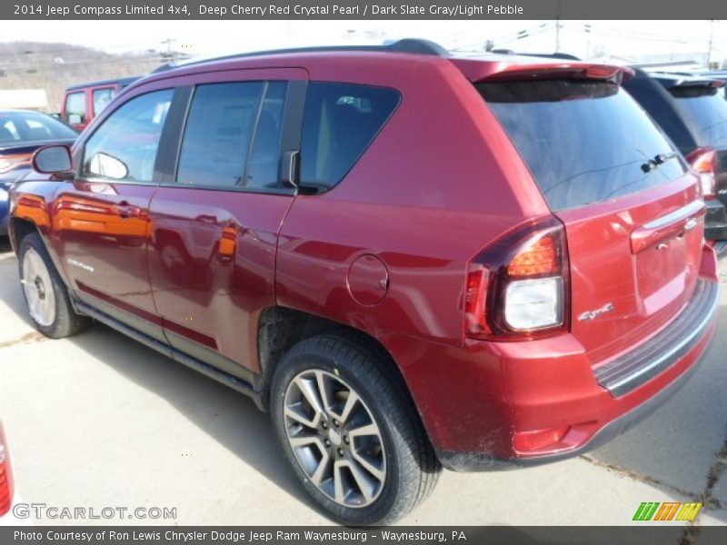  2014 Compass Limited 4x4 Deep Cherry Red Crystal Pearl