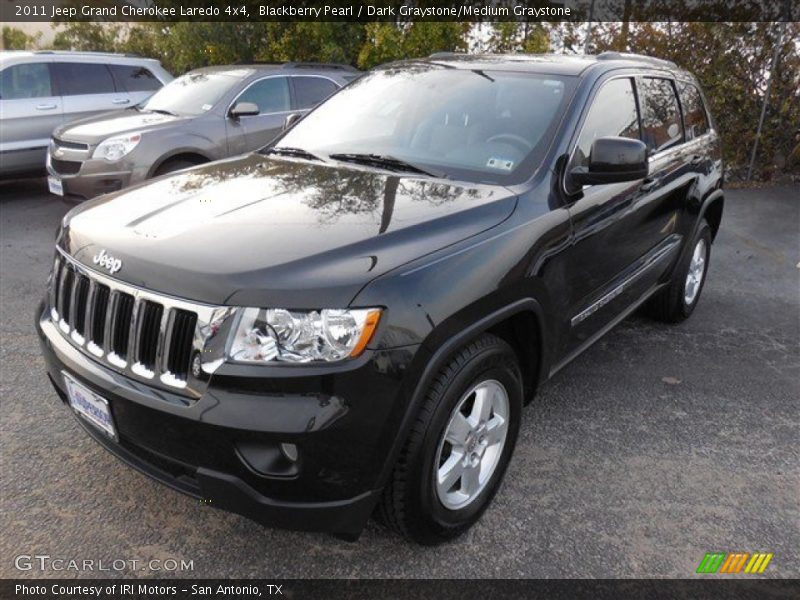 Blackberry Pearl / Dark Graystone/Medium Graystone 2011 Jeep Grand Cherokee Laredo 4x4