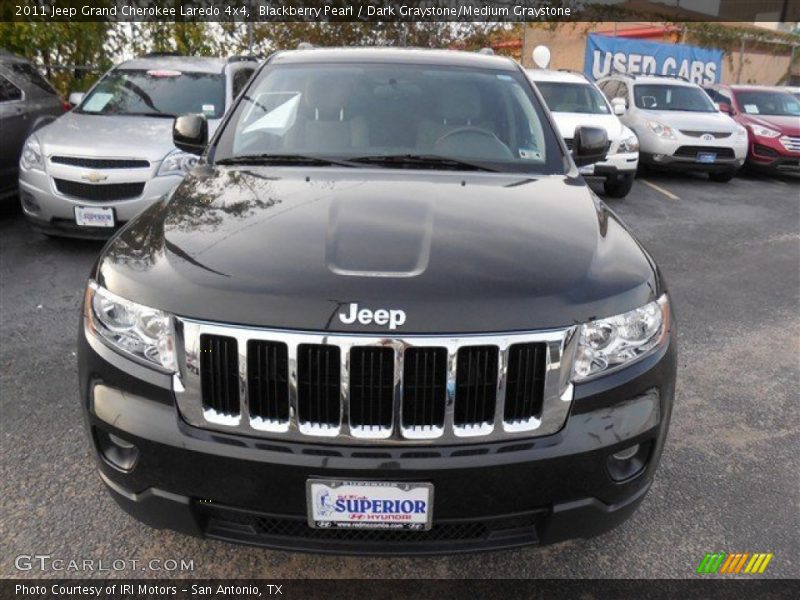 Blackberry Pearl / Dark Graystone/Medium Graystone 2011 Jeep Grand Cherokee Laredo 4x4