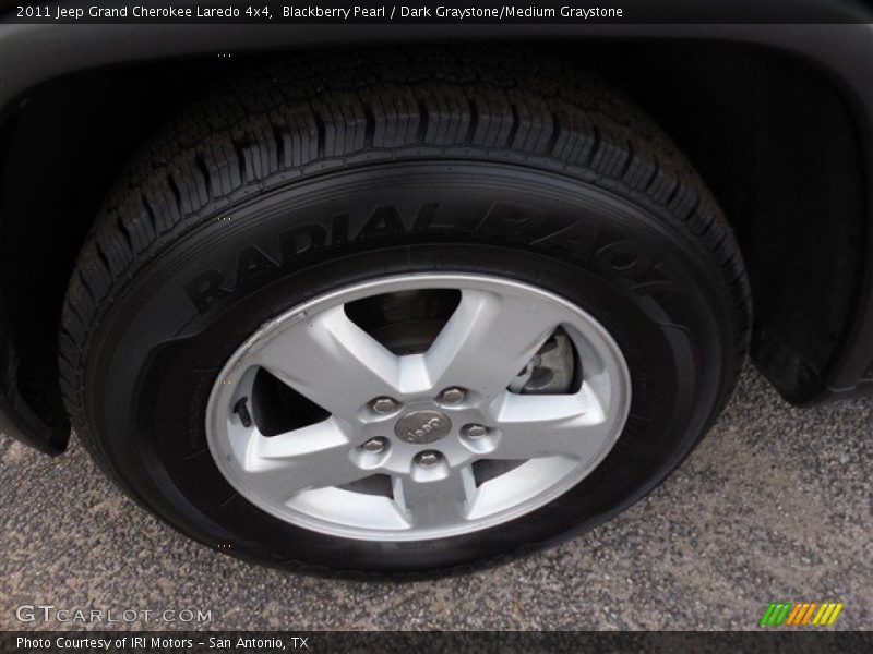 Blackberry Pearl / Dark Graystone/Medium Graystone 2011 Jeep Grand Cherokee Laredo 4x4