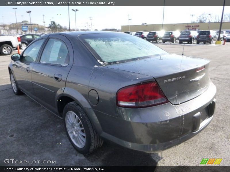 Graphite Metallic / Dark Slate Gray 2005 Chrysler Sebring Sedan
