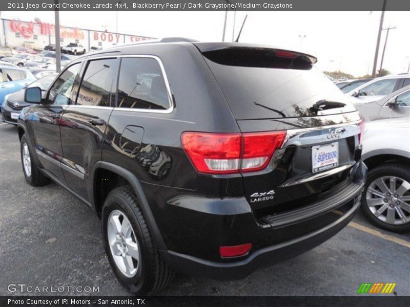 Blackberry Pearl / Dark Graystone/Medium Graystone 2011 Jeep Grand Cherokee Laredo 4x4