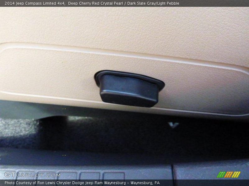 Deep Cherry Red Crystal Pearl / Dark Slate Gray/Light Pebble 2014 Jeep Compass Limited 4x4