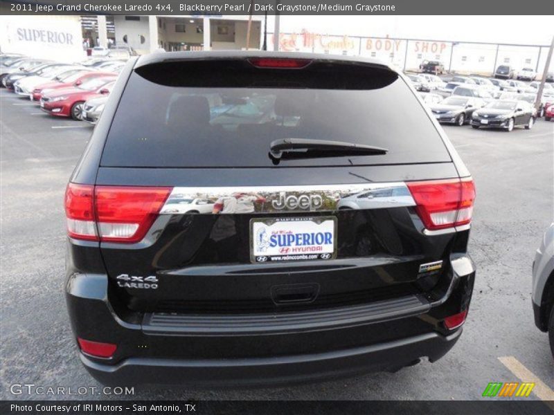 Blackberry Pearl / Dark Graystone/Medium Graystone 2011 Jeep Grand Cherokee Laredo 4x4