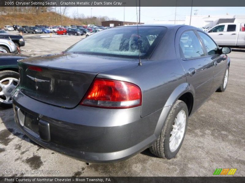 Graphite Metallic / Dark Slate Gray 2005 Chrysler Sebring Sedan