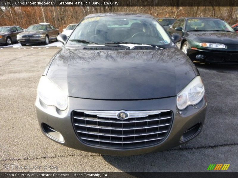 Graphite Metallic / Dark Slate Gray 2005 Chrysler Sebring Sedan