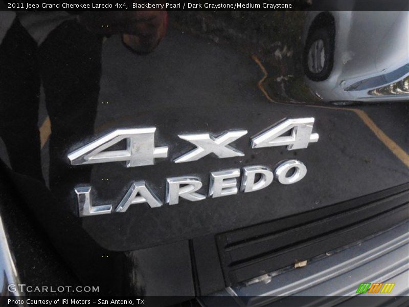 Blackberry Pearl / Dark Graystone/Medium Graystone 2011 Jeep Grand Cherokee Laredo 4x4
