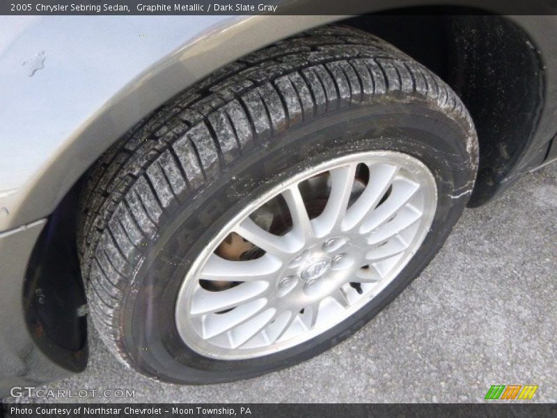 Graphite Metallic / Dark Slate Gray 2005 Chrysler Sebring Sedan
