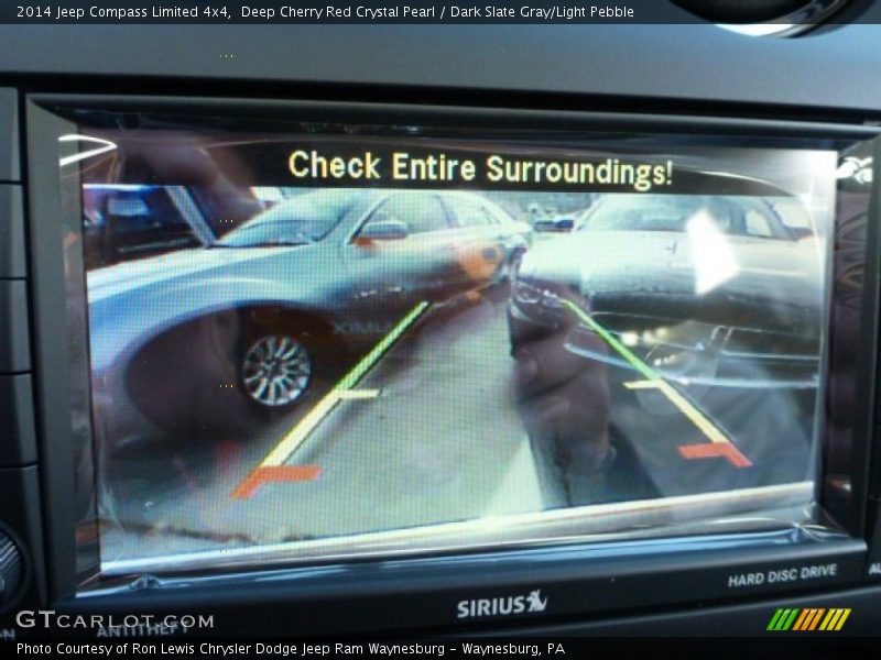 Deep Cherry Red Crystal Pearl / Dark Slate Gray/Light Pebble 2014 Jeep Compass Limited 4x4