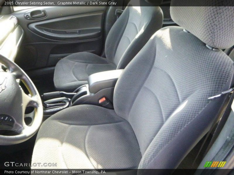 Graphite Metallic / Dark Slate Gray 2005 Chrysler Sebring Sedan