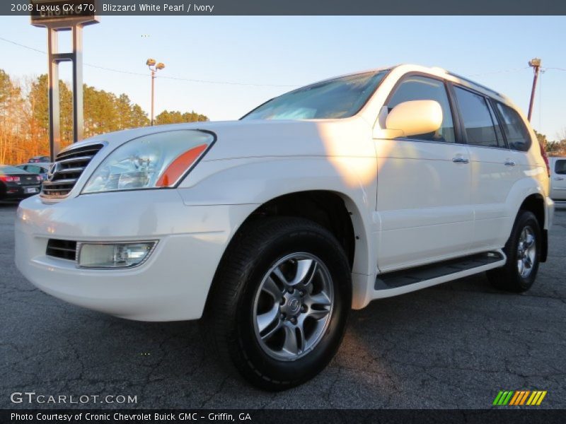 Blizzard White Pearl / Ivory 2008 Lexus GX 470