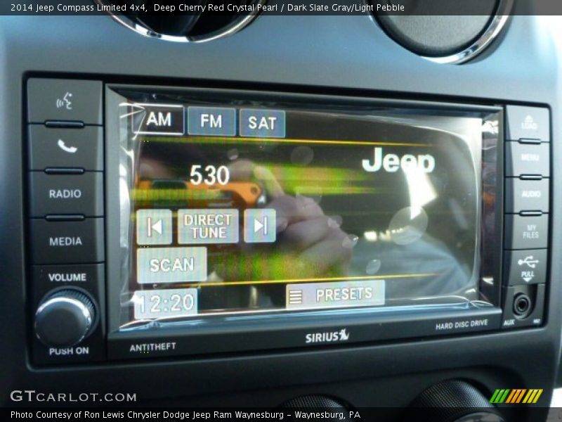 Deep Cherry Red Crystal Pearl / Dark Slate Gray/Light Pebble 2014 Jeep Compass Limited 4x4