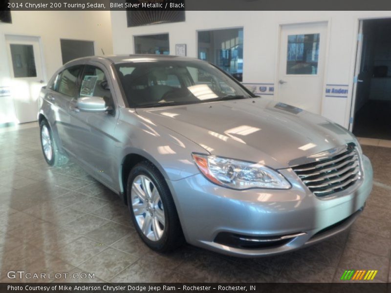 Billet Silver Metallic / Black 2014 Chrysler 200 Touring Sedan