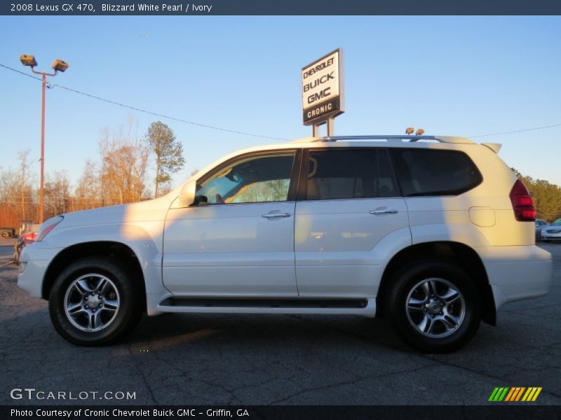 Blizzard White Pearl / Ivory 2008 Lexus GX 470