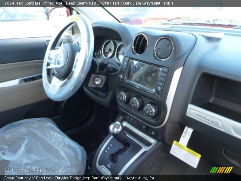 Deep Cherry Red Crystal Pearl / Dark Slate Gray/Light Pebble 2014 Jeep Compass Limited 4x4