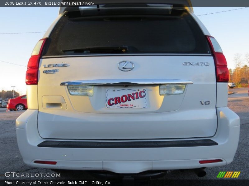 Blizzard White Pearl / Ivory 2008 Lexus GX 470