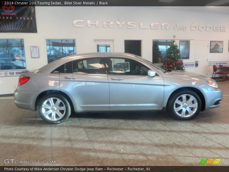 Billet Silver Metallic / Black 2014 Chrysler 200 Touring Sedan