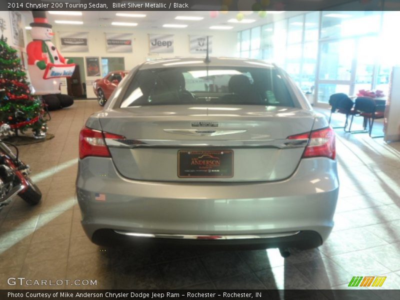 Billet Silver Metallic / Black 2014 Chrysler 200 Touring Sedan