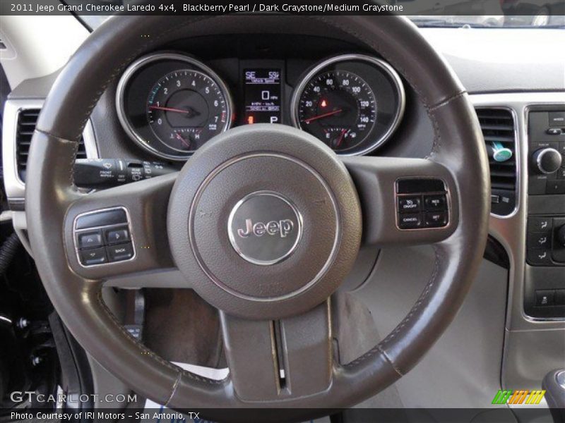 Blackberry Pearl / Dark Graystone/Medium Graystone 2011 Jeep Grand Cherokee Laredo 4x4