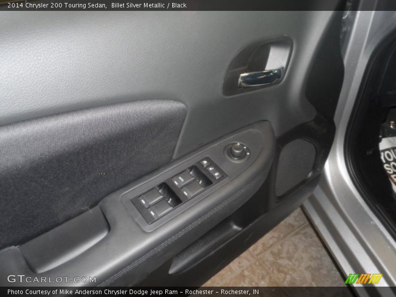 Billet Silver Metallic / Black 2014 Chrysler 200 Touring Sedan
