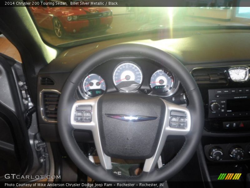 Billet Silver Metallic / Black 2014 Chrysler 200 Touring Sedan