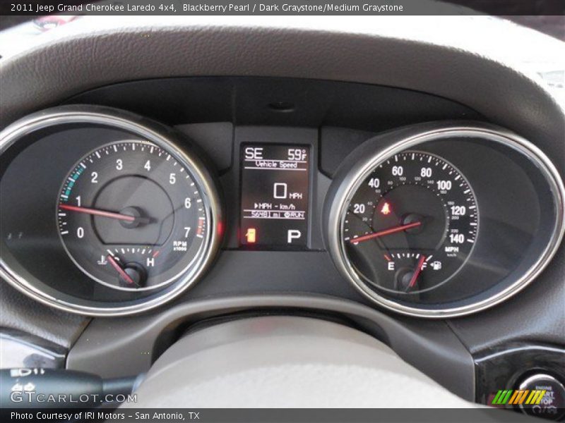 Blackberry Pearl / Dark Graystone/Medium Graystone 2011 Jeep Grand Cherokee Laredo 4x4